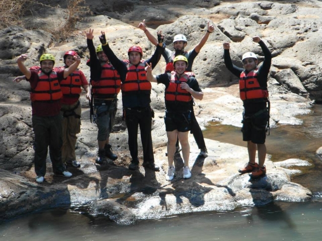  S'amuser dans le canyon 